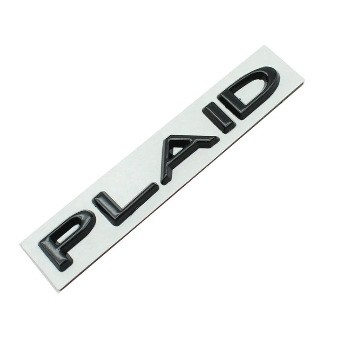 Tesla Plaid Emblem (Various Colors)
