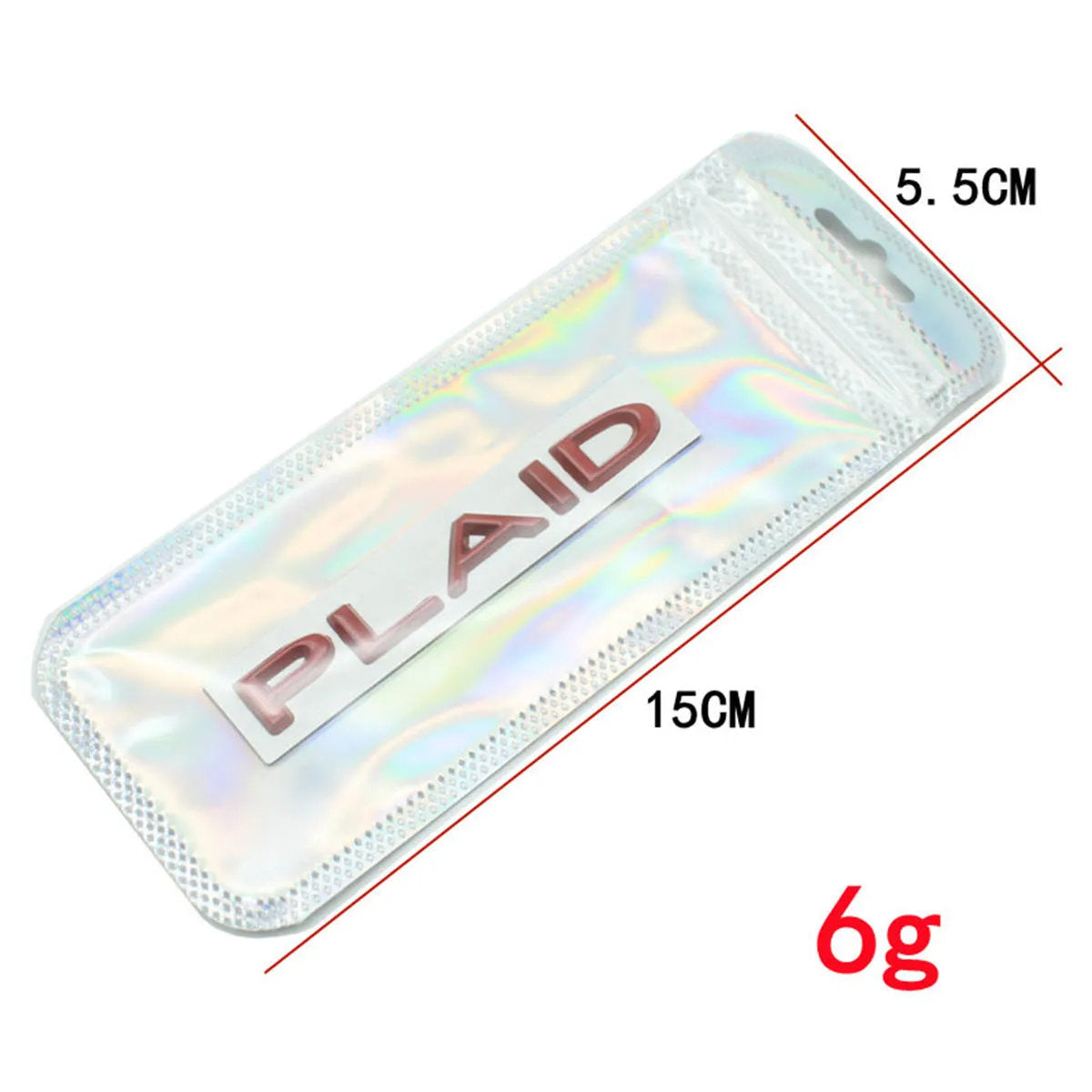Tesla Plaid Emblem (Various Colors)