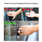 Tesla Smart Key Ring for Model 3/Y – Zirconia Ceramic RFID Key