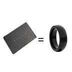 Tesla Smart Key Ring for Model 3/Y – Zirconia Ceramic RFID Key