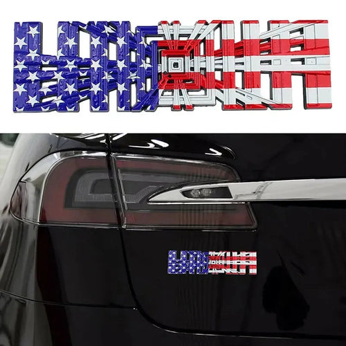 Tesla Spaceballs Plaid Die-Cast Aluminum Badge – Fun Trunk Emblem for Model S/3/X/Y