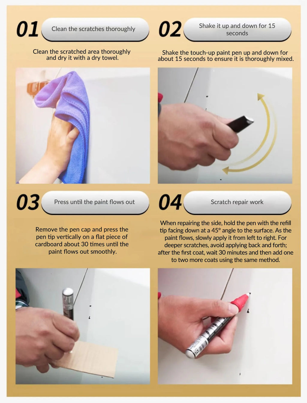 Tesla Touch Up Paint | Easy Paint Repair Kit for Tesla Model 3/Y/X/S