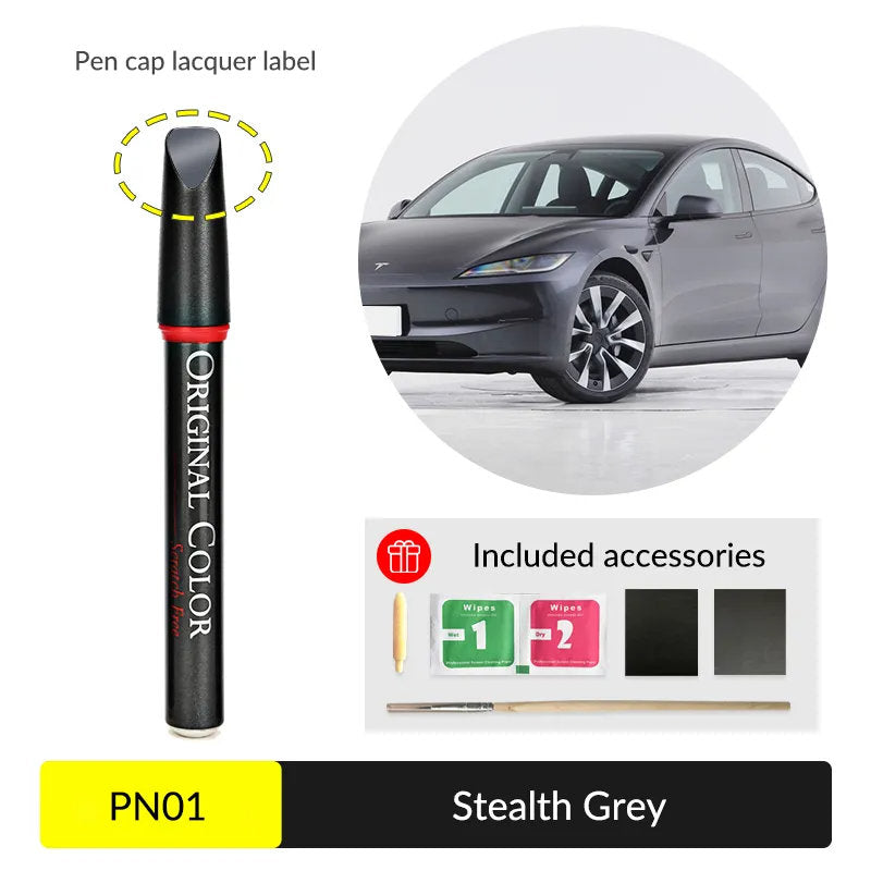 Tesla Touch Up Paint | Easy Paint Repair Kit for Tesla Model 3/Y/X/S