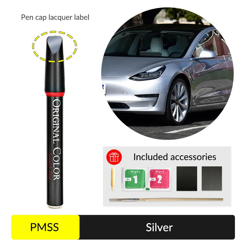 Tesla Touch Up Paint | Easy Paint Repair Kit for Tesla Model 3/Y/X/S