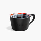 Tesla Life Black Plaid Mug - teskay