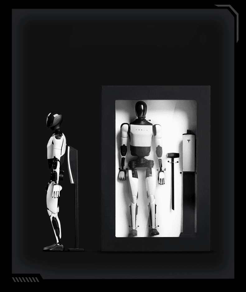 Tesla Life Bot Ornamental Humanoid Doll Robot - teskay