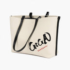 Tesla Life Giga Cotton Canvas Tote Bag - teskay