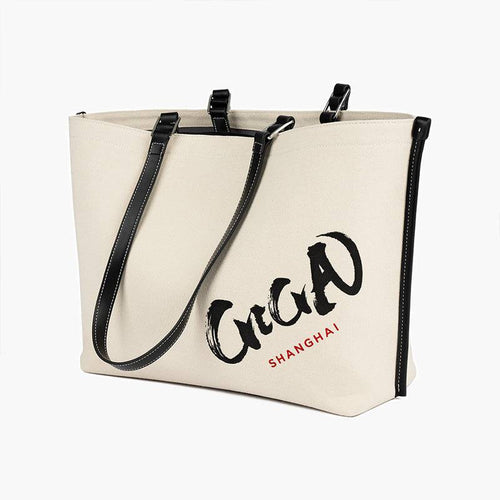 Tesla Life Giga Cotton Canvas Tote Bag - teskay