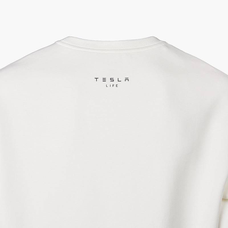 Tesla Life Giga Shanghai Crew Neck Sweatshirt - teskay
