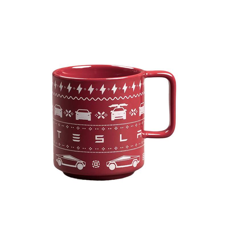 Tesla Life Model X-Mas Mug 354ml - teskay
