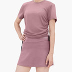 Tesla Life Pleated Slimming Yoga Skirt - teskay