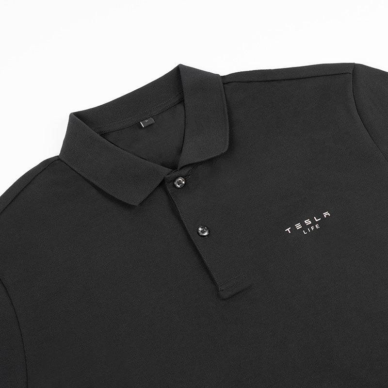 Tesla Life Simple Polo Fashion Short Sleeve - teskay