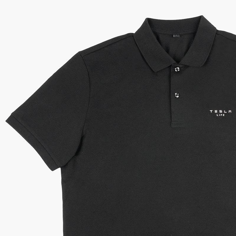 Tesla Life Simple Polo Fashion Short Sleeve - teskay