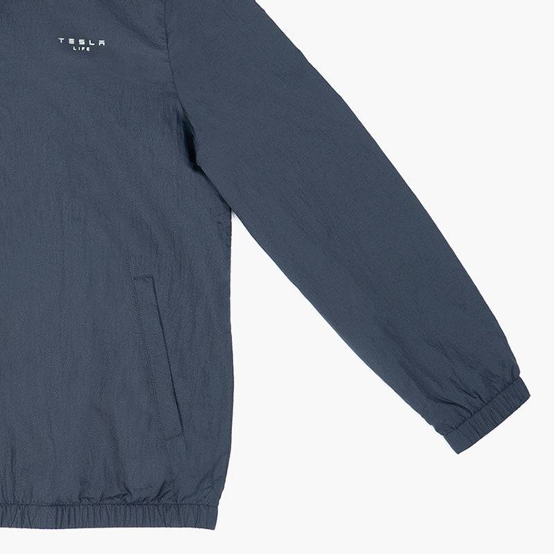 Tesla Life Tech Fabric Hooded Casual Jacket - teskay