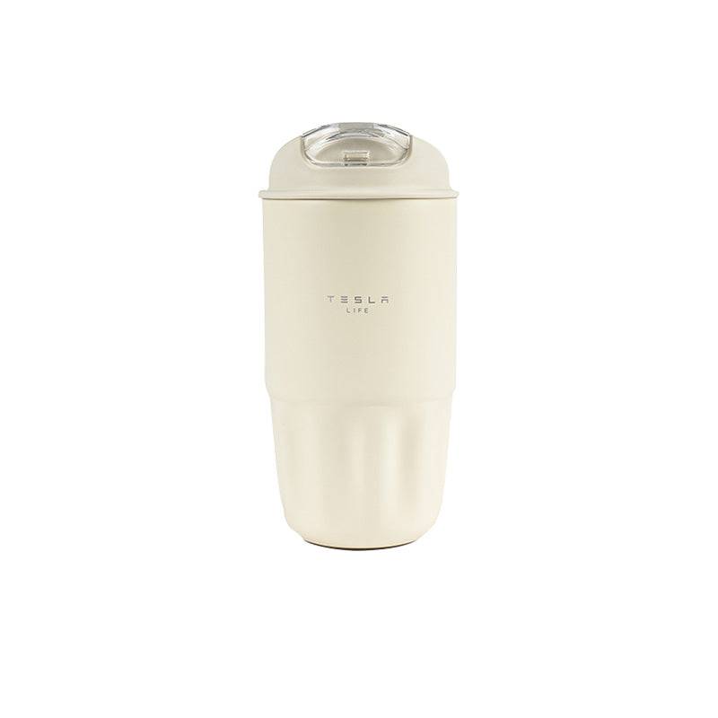Tesla Life White Matte Coffee Mug - teskay