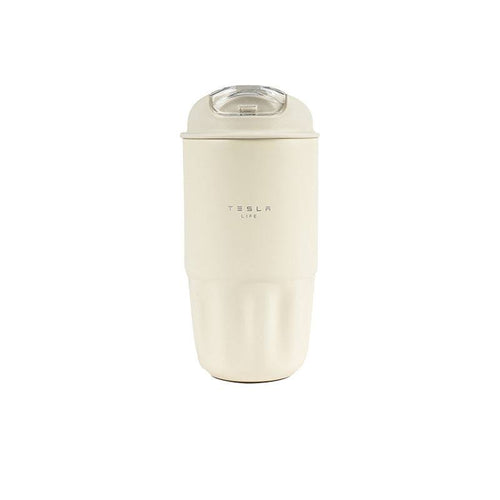 Tesla Life White Matte Coffee Mug - teskay