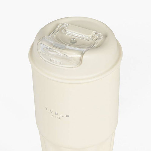 Tesla Life White Matte Coffee Mug - teskay