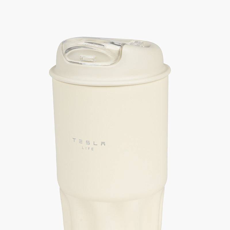 Tesla Life White Matte Coffee Mug - teskay