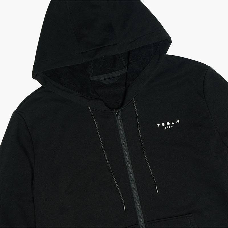 Tesla Life Zip-Up Hoodie - teskay