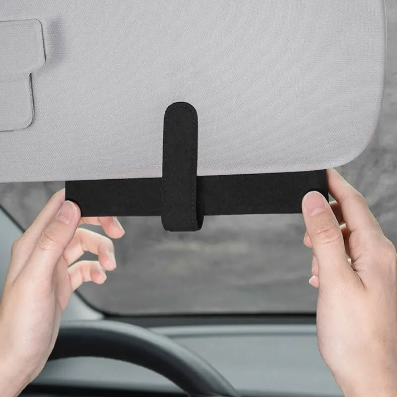 Tesla Model 3/Y/X/S Sunglass Holder Suitable for Sun Visor