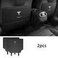 Tesla Model 3/Y (2020-2024) Seat Back Kick Mats（2 Pcs） Black