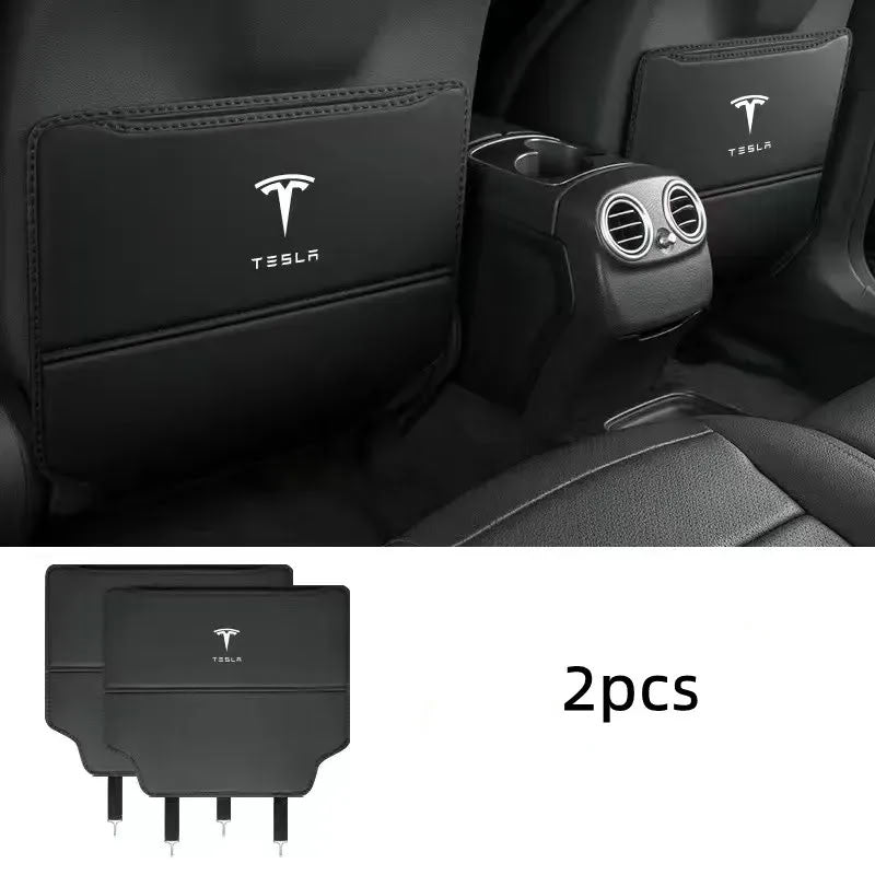 Tesla Model 3/Y (2020-2024) Seat Back Kick Mats（2 Pcs）