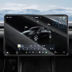 Tesla Model 3/Y Integrated Screen Protector & Case – Full-Coverage Tempered Glass