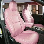 Tesla Model 3/Y Nappa Leather Seat Covers (5-Seat Models) – Airbag & Seat Belt Compatible