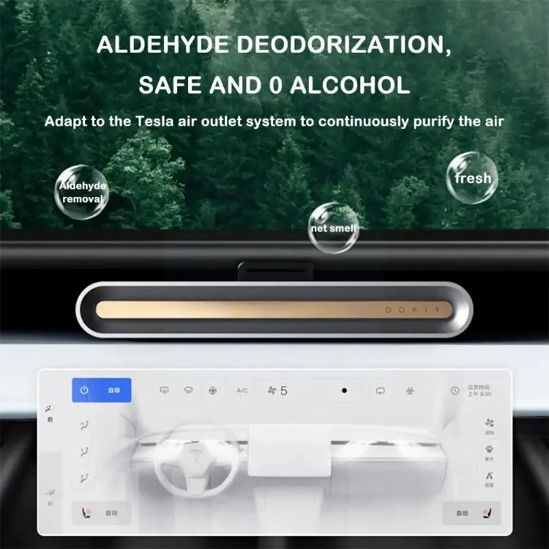 Tesla Model 3 / Model Y Air Freshener – Air Vent Diffuser with Natural Fragrance-1