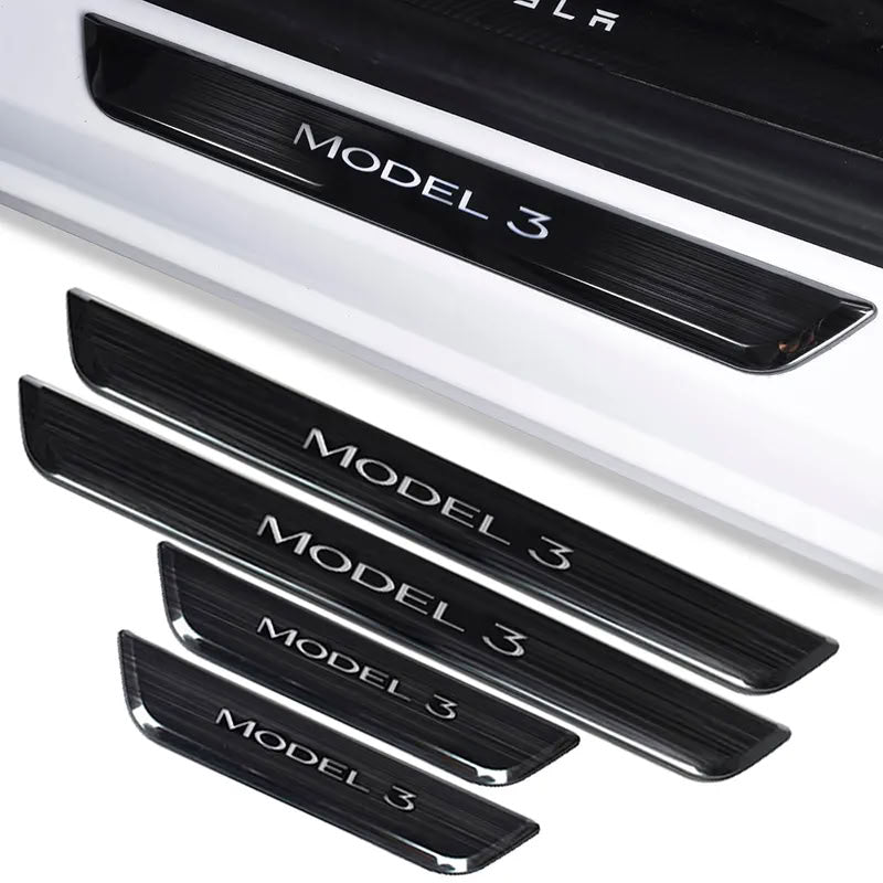 Tesla Model 3 (2019-2023.10) / Y (2020-2025.02) Illuminated Door Sills