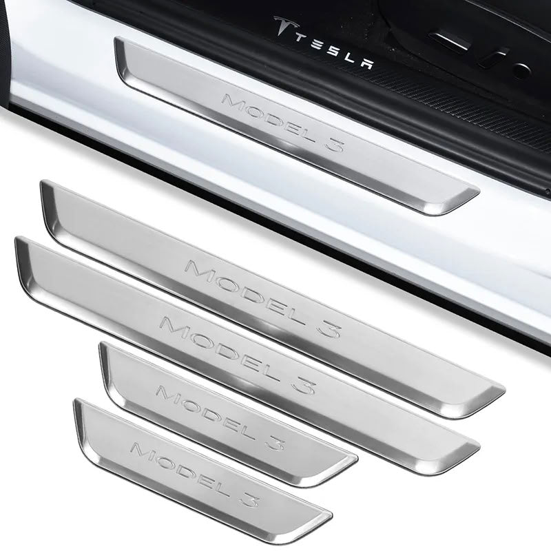 Tesla Model 3 (2019-2023.10) / Y (2020-2025.02) Illuminated Door Sills