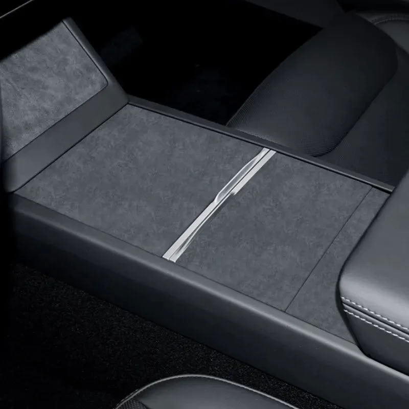 Tesla Model 3 Highland/ Model Y Juniper Alcantara Center Console Patch-8