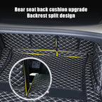 Tesla Model 3 Trunk Mats (8-Piece Set) - Waterproof, Soundproof, Stain-Resistant
