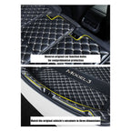 Tesla Model 3 Trunk Mats (8-Piece Set) - Waterproof, Soundproof, Stain-Resistant