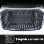 Tesla Model 3 Trunk Mats (8-Piece Set) - Waterproof, Soundproof, Stain-Resistant
