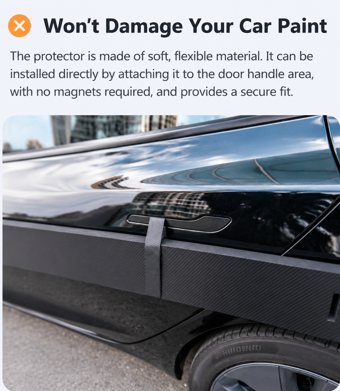 Tesla Model 3/Y Invisible Door Protector Anti-Collision Strip-Teskay