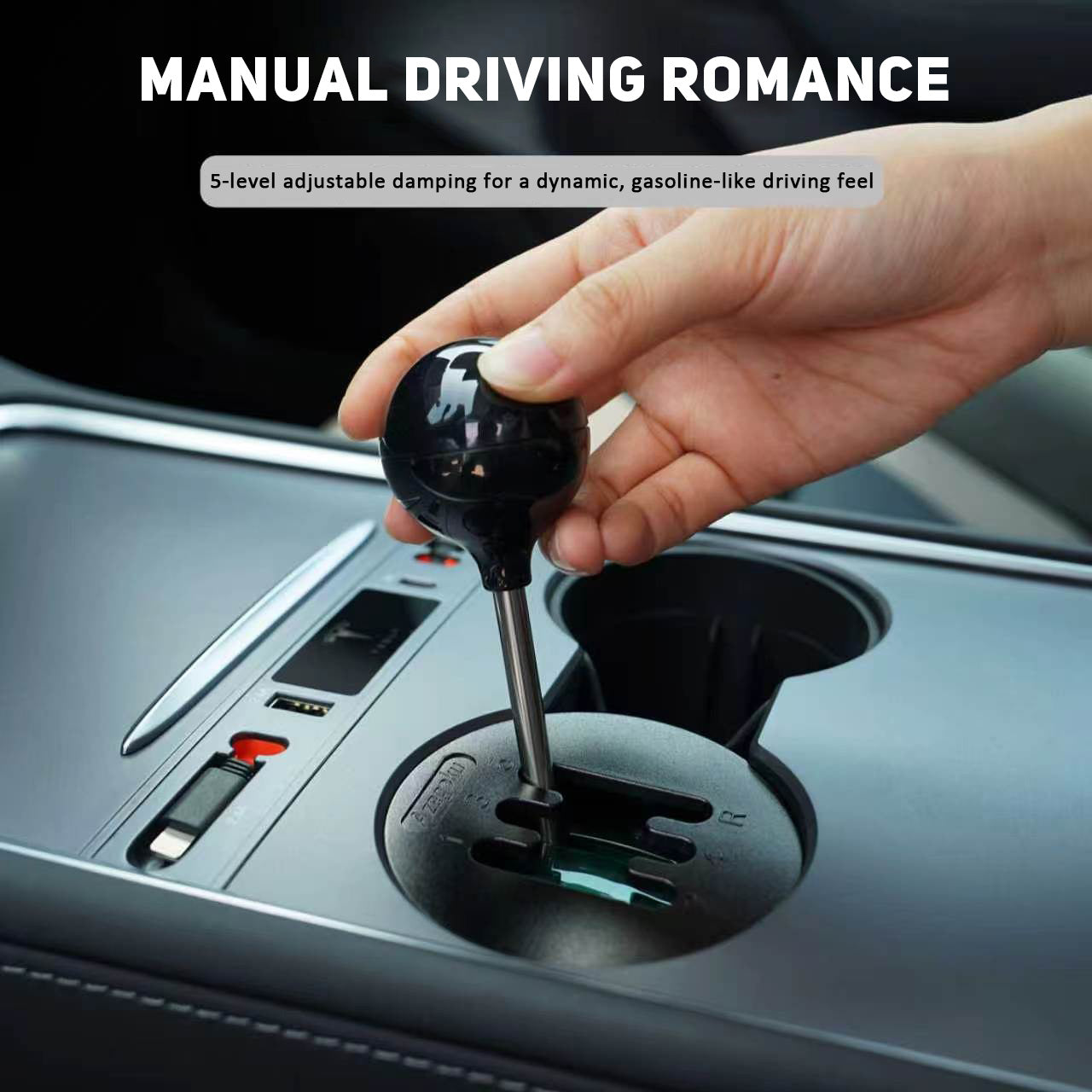 Tesla Model 3/Y Shift Joystick Decompression Manual Transmission Ornament-Teskay