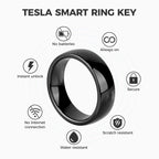 Tesla NFC Smart Ring Key – Battery-Free Key Card Ring for Model 3/Y/S/X & Cybertruck-Teskay
