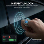 Tesla NFC Smart Ring Key – Battery-Free Key Card Ring for Model 3/Y/S/X & Cybertruck-Teskay