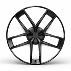 Tesla Roadster-Inspired Custom Forged Wheels – Gloss Black & White | All Tesla Models Model S