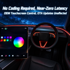 Tesla Steering Wheel Ambient Light for Model 3 Highland /Y Juniper & YL