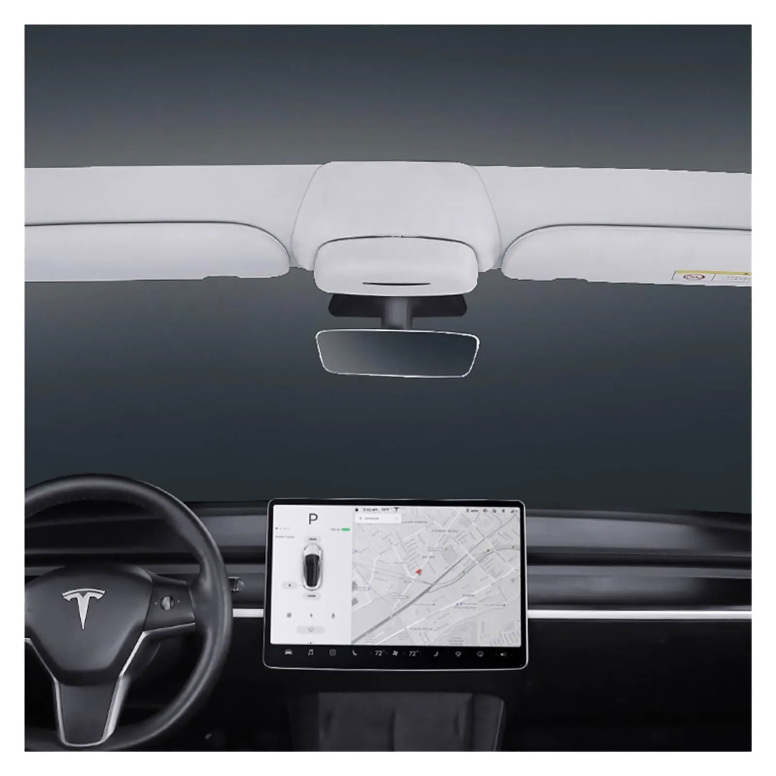 Tesla Sunglass Holder for Model 3/Y