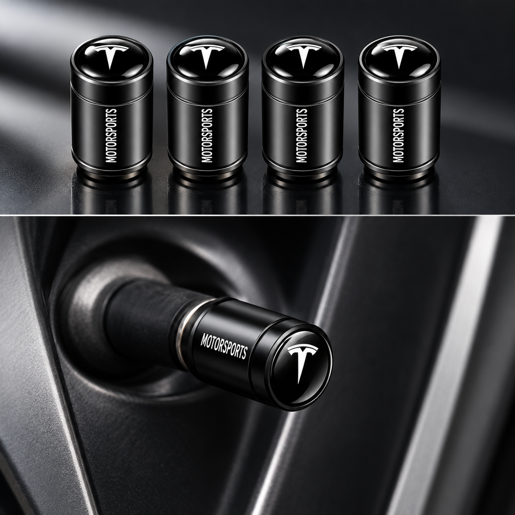 Tire Valve Caps for Tesla-Teskay