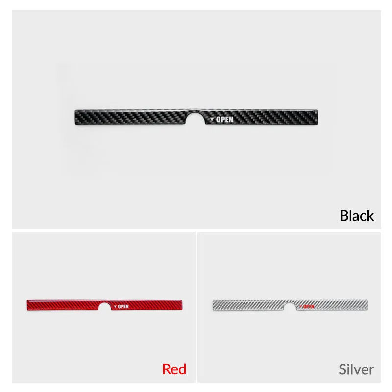 Trunk Button Indicator Sticker for Tesla Model Y Juniper (2025.03+)