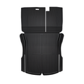 Trunk Mat With Backrest Mat for Tesla Model 3 Highland Model 3 Highland 2024-Present Balck
