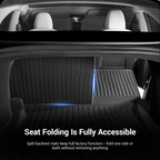 Trunk Mat With Backrest Mat for Tesla Model 3 Highland - Teskay
