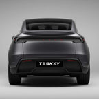 Trunk Tailgate Applique for Tesla Model Y Juniper - Real Dry Molded Carbon Fiber - Teskay