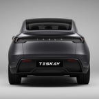 Trunk Tailgate Applique for Tesla Model Y Juniper - Real Dry Molded Carbon Fiber - Teskay