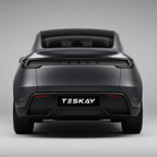 Trunk Tailgate Applique for Tesla Model Y Juniper - Real Dry Molded Carbon Fiber - Teskay
