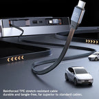 USB Hub Docking Station for Tesla Model Y Juniper/ Model 3 Highland: 125W Ultra-Fast Charging, Smart Temperature Control, Seamless Integration